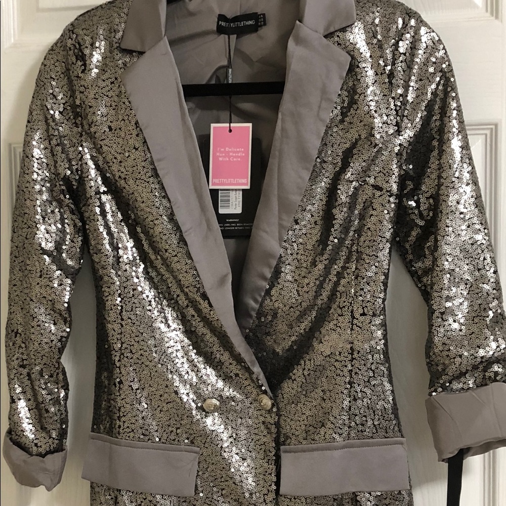 Beautiful sequence blazer dress